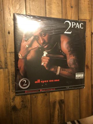 2pac - All Eyez On Me Vinyl,  2001,  4 Lp) Record Tupac
