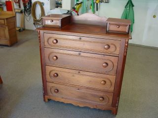 Early 1900’s Dresser With Hanky Drawers
