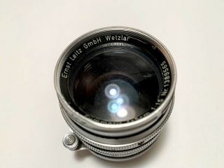 Vintage Leitz Leica 50mm F/1.  5 Summarit Lens L39 M39 7 - Elements M10 M240 1956