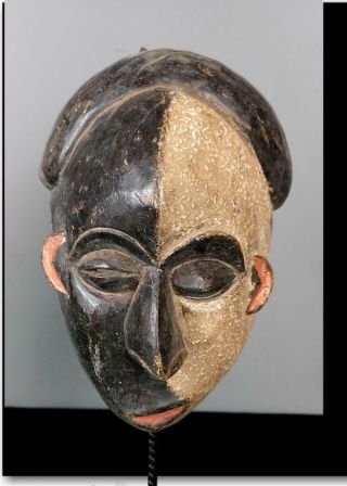 Old Tribal Pende Deformed Mask - - Congo