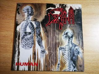 Death ' HUMAN ' vinyl LP 1991 R/C Records,  RC 9238 1 1st Press 2