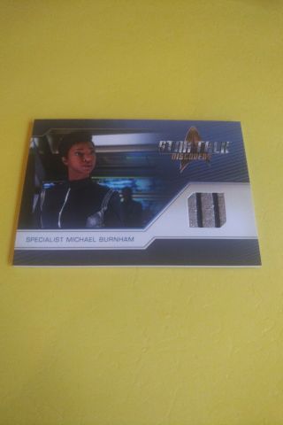 Sonequa Martin - Green (spclt) Star Trek Discovery Season 1 Costume Material Card