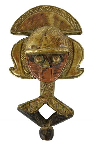 Kota Miniature Mahongwe Reliquary Figure Gabon African Art