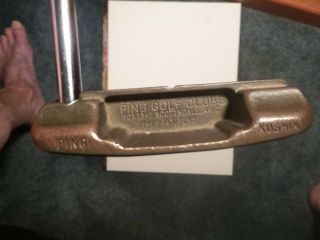 Ping Scottsdale Kushin Putter,  Vintage,  Collectible,  The Real Deal,  60 