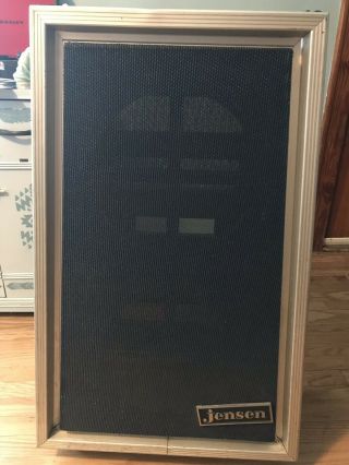 Vintage Jensen Trapezoid 2 X 12 " Empty Speaker Cabinet 1960 