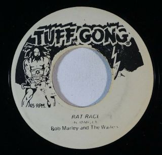 Reggae 45 Bob Marley & The Wailers Rat Race On Tuff Gong