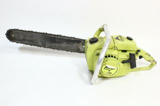 Complete Vintage Poulan 361 Chainsaw With 16 " Bar & Chain