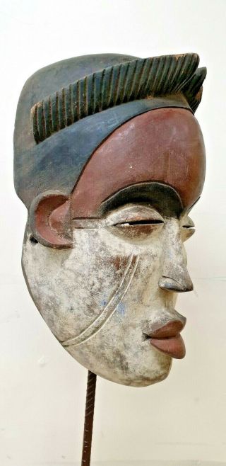 Old Tribal Idoma Mask Nigeria Africa Fes Gb 0247