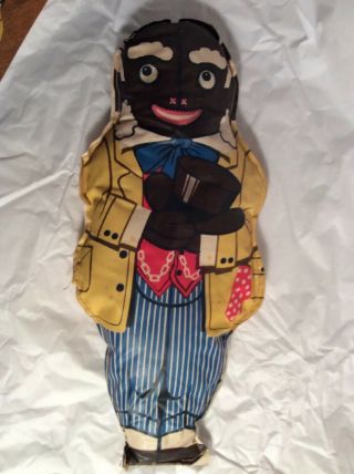 Black Americana Uncle Mose Oil Cloth Doll