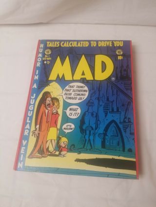 Mad Hardback Book.  Tales Calculated To Drive You Mad.  Comic Vol 1 No.  1 - 6
