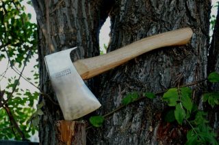 Vintage True Temper Tommy Axe,  No.  Ta,  Claw Hatchet - 12  Hickory Handle