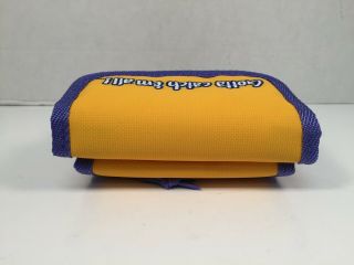 Gameboy Pokemon Bag Case Soft Carrying Travel Yellow Purple Pikachu Vintage 3