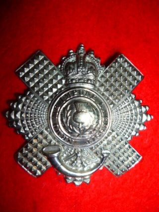 4th/5th Bn The Highland Light Infantry Cap Badge - Scottish