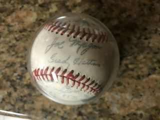 1968 Houston Astros Team Autograph Signed Baseball Joe Morgan
