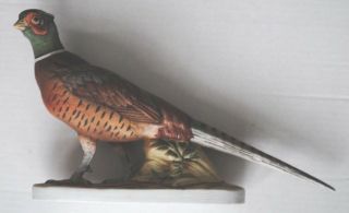 Vintage Ring Neck Pheasant Figurine,  Andrea By Sadek 7331