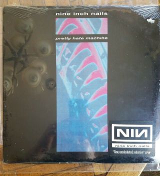 Nine Inch Nails Nin Pretty Hate Machine Vinyl First Press Tvt2610 Rare