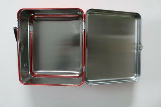 Tesla Red Tin Lunchbox_Red_Collectible Elon Musk Tesla Lunchbox / Tin 3