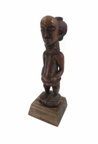 Luba Figure Congo African Art Miniature On Base Was $75.  00