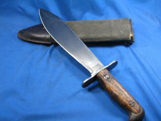 Plumb Knife Bolo St.  Louis Mod 1917 Ww1 U.  S.  Army W/original Sheath