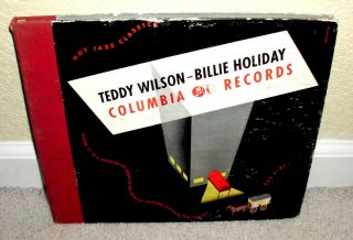 Billie Holiday & Teddy Wilson Columbia Four - 78 Rpm Set C - 61 Jazz