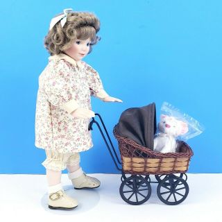Vintage Ashton Drake Porcelain Doll Betty Mary Tretter Ltd Ed W/coa