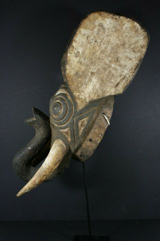 Large African Elefhant mask - BOBO,  BWA - Burkina Faso TRIBAL ART,  PRIMITIF 2