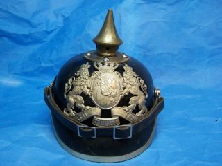 Pioneer Bavarian German Pickelhaube
