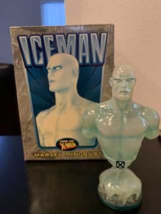 Bowen Designs Marvel X - Men Iceman Mini - Bust 0029 Of 5000