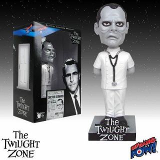 The Twilight Zone Doctor Bernardi Bobble Head Bif Bang Pow Bobblehead Nodder