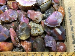 Z Swali / Swazi Rose Agate Rough Fr Mozambique,  Africa 42 Lbs