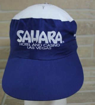 Sahara Hotel Casino Las Vegas Nevada Vintage Painters Promo Hat Cap 2