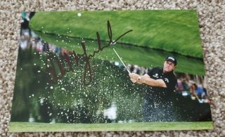 Phil Mickelson Autograph Signed Photograph 4x6 Pga Tour Golf Champion Legend
