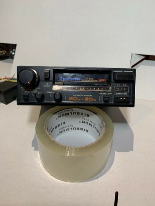 Vintage Pioneer Ka - 500 Car Tape Deck Player (2 - 13)