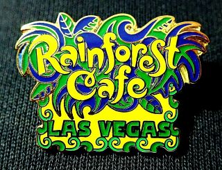 Rare Vintage Lapel Pin Rainforest Cafe Las Vegas Forest