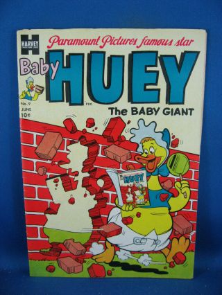 Paramount Animated Comics Baby Huey 9 F - Infinity Cvr 1954