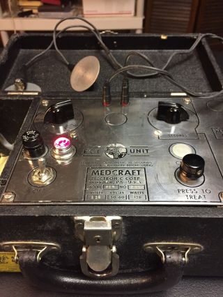 Medcraft ECT Unit B - 24 Shock Therapy Electroshock 1950s Vintage Conditio 2