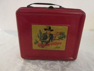 Vintage Hopalong Cassidy Lunch Box By Aladdin Industries 1950