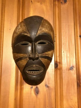 16 " African Punu Peoples Tribal Mask Attributed To Gabon,  West Coast,  Africa