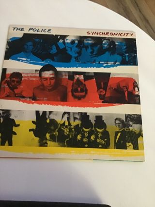 The Police Synchronicity 1983 Usa Vinyl Album A&m Sp 3735