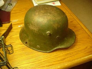 Ww I German Combat Helmet - Estate Item