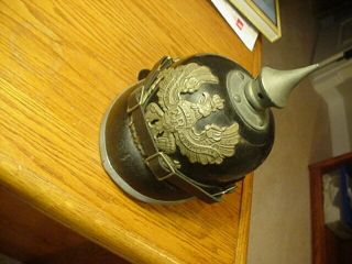 Ww I German Imperial Spike Helmet - Estate Item