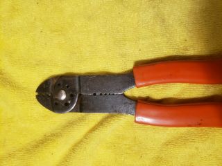 Vintage Vaco No.  1900 Wire Strippers Crimpers Cutters Ce3