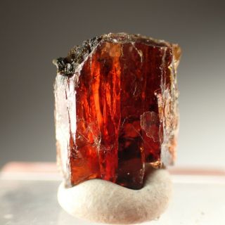 Mangan - Diaspore Red - Orange Gem Crystal Rare Postmasburg,  South Africa