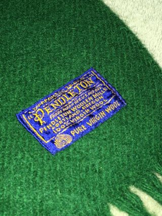 Vintage Pendleton NFL Green Bay Packers Wool Stadium Blanket 3