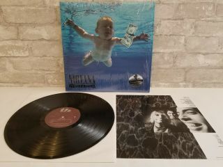 Nirvana " Nevermind " Vinyl Record Album Lp 12 " 180 Gram Rock