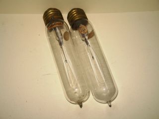 2 Vintage Packard Light Bulbs.  30 Watt 110 Volt