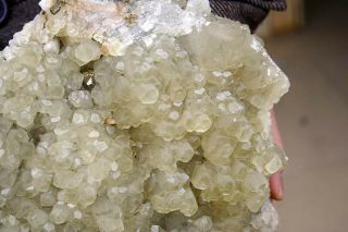 Mini calcite crystals on matrix.  Large size.  11 lbs 2
