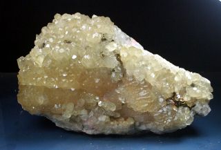 Mini Calcite Crystals With Cooper On Matrix.  Large Size.  9 Lbs