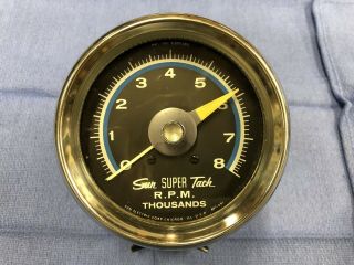 Vintage Sun Tachometer Sst - 802 - 2,  Gasser,  Hot Rod,  Day 2