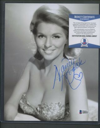 Nancy Kovack Actress Signed 8x10 Photo Auto Autograph Bas Bgs 1